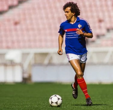 Michel Platini Europameister Legende