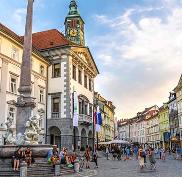 Ljubljana Altstadt