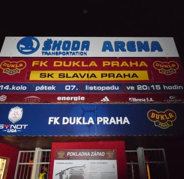 FK Dukla Prag Groundhopping  Stadion Juliska