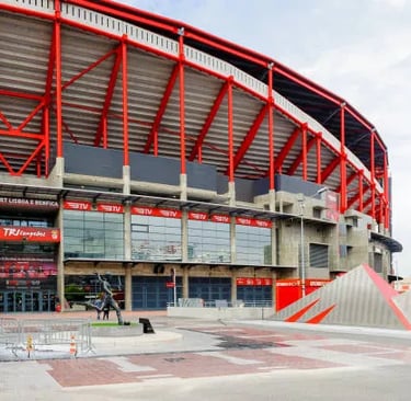 Estádio da Luz, Benfica-Stadion in Lissabon.