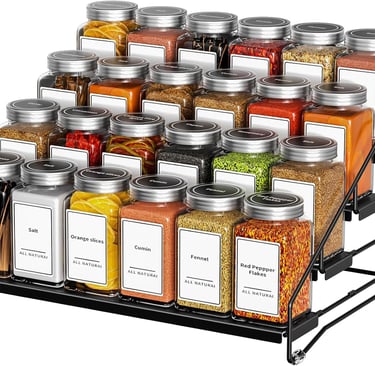 tiered spice rack