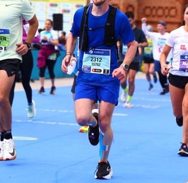 Athlète de Trail Running entrainé par l'agence TiSomé Outdoor