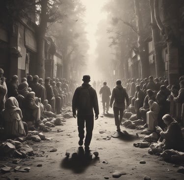 photo of white staircase