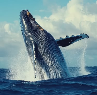 whale watching in samana