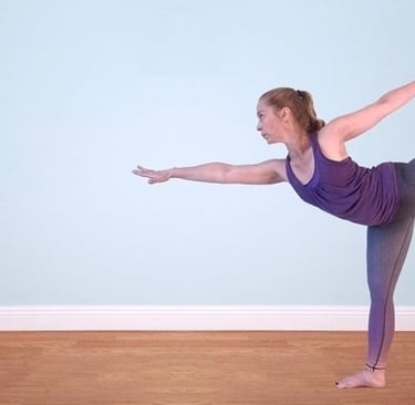 King Dancer pose in Yoga