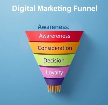 Digital marketing funnel