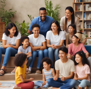 Bright living room with modern inventory