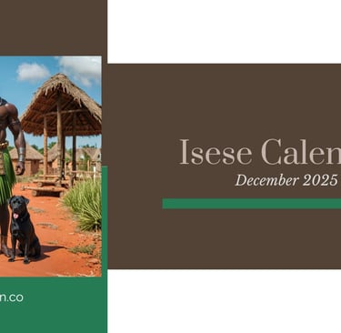 Isese calendar December 2025