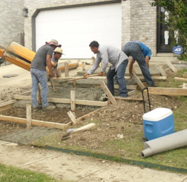 Cement Slabs, Stairs, and Patio Extensions 