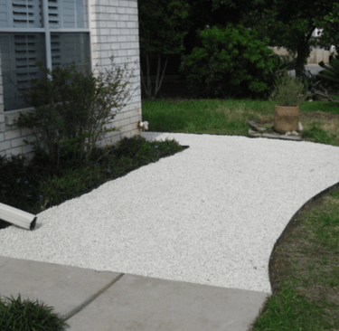 Limestone Gravel Walkways 