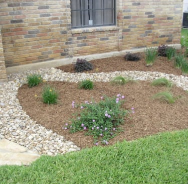 Garden bed installation 