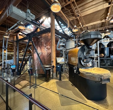 Coffee, roasting equipment