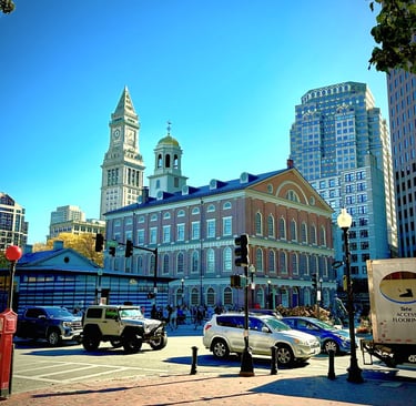 Faneuil hall in Boston 