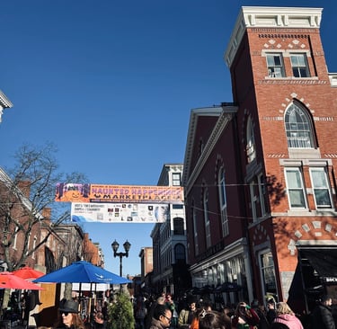Essex Street in Salem during Haunted Happenings