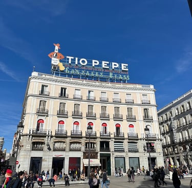 The Tio Pepe sign