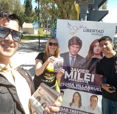 Partido Liberar de Puerto Madryn. Javier Milei