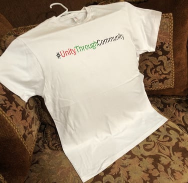 Unity Through Community T-Shirts