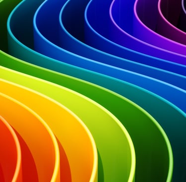 Um fundo colorido como um arco-íris com um fundo colorido como um arco-íris.