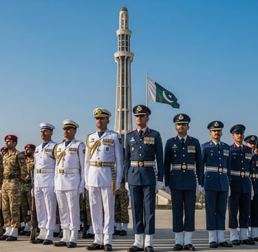 a group of military men and women in uniform