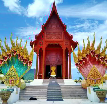 Tempel in Prachuap Khiri Khan