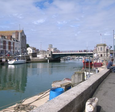 Weymouth Harbour Man and Van's favourite spot