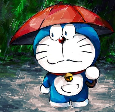Doraemon, the robotic cat from the future
