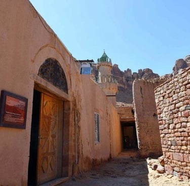 Al-Izam: A mosque marked with a bone in AlUla