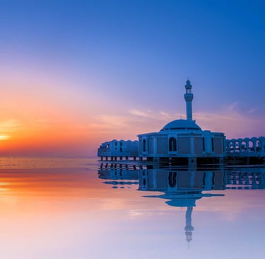 al rahma mosque floating mosque jeddah makkah