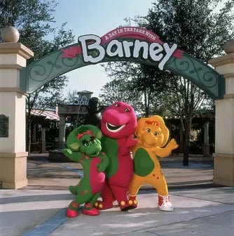 baby_bop_in_front_of_a_day_in_the_park_with_barney_entrance