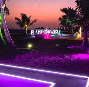 Flamingo Beach