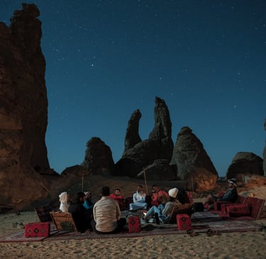 Al Gharameel in Al Ula