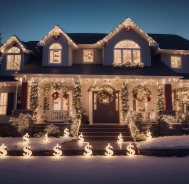 Cost of Professional Christmas Light Installation