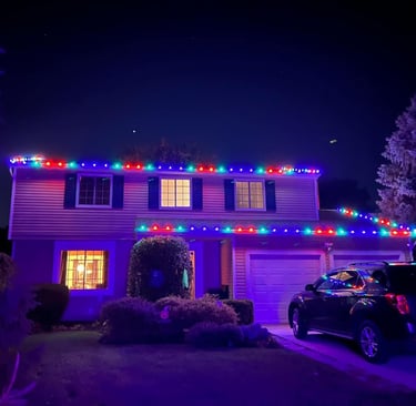 Halloween Christmas Lights