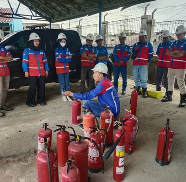 Pelatihan Cara Penggunaan APAR