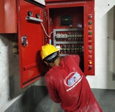 Pengerjaan Panel Fire Alarm System
