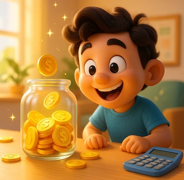 Emergency fund calculator helping families build savings