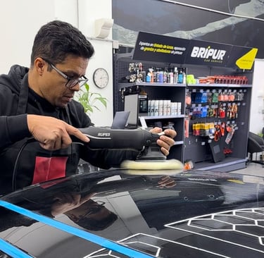 Pulido de coches en Madrid