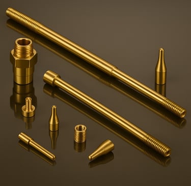 Brass Sliding Head Components