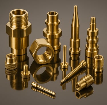 Brass Sliding Head Components