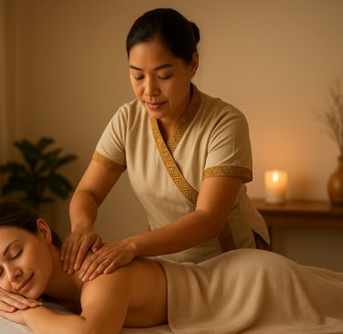 Thailändische Masseurin bei Bai Pho Thai Massage in Zossen – traditionelle Thaimassage zur Entspannu