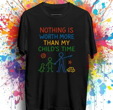 Child's time graphic tee