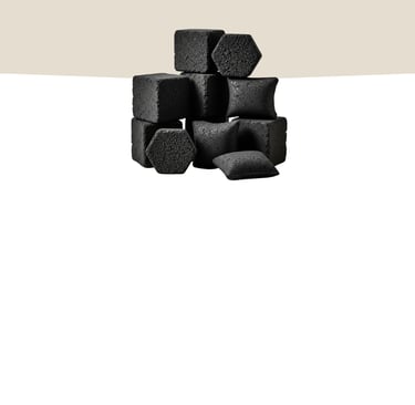 Premium Coconusaindo coconut shell charcoal briquettes for shisha and BBQ, assorted shapes
