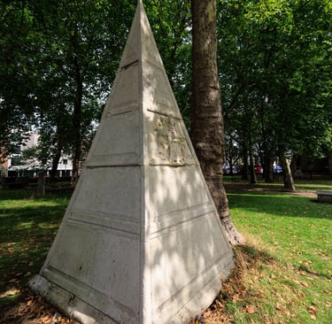The Pyramid in the church grounds