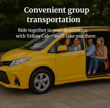 yellow cab taxi service  Group Transportation in orange county