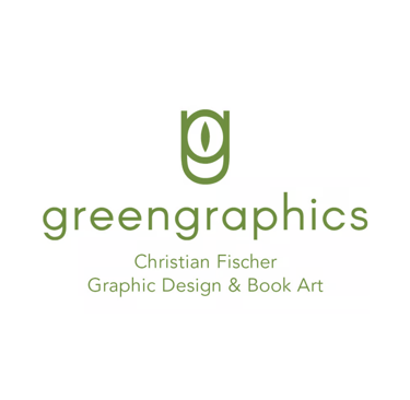 das grün-weisse Logo des Biografen Christian Fischer