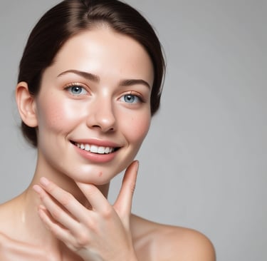 white and black box on white table