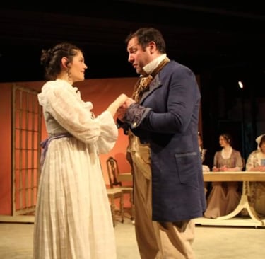 As John Willoughby (Vokes Players)