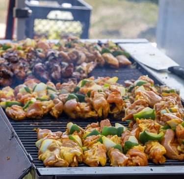 Puerto Rican pinchos are a beloved street food