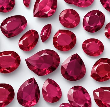 Close-up of a bracelet featuring a series of faceted, translucent stones or crystals, set in an intricately woven gold chain. The image focuses on the sparkle and clarity of the stones, giving a sense of luxury and elegance.