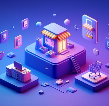 image of a mock E-Commerce Platform